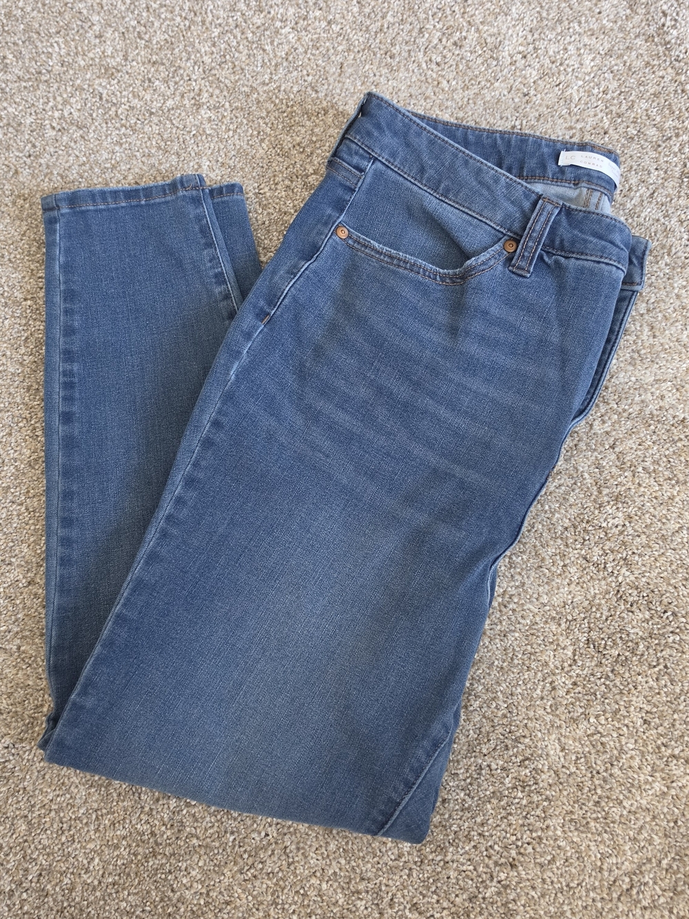 LC Lauren Conrad Women's Jeans Super Skinny 12S
